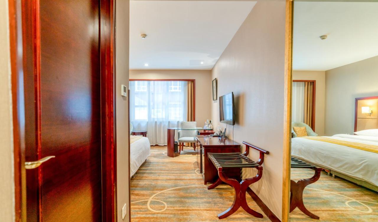 Yantai Meiya International Aparthotel Exteriér fotografie