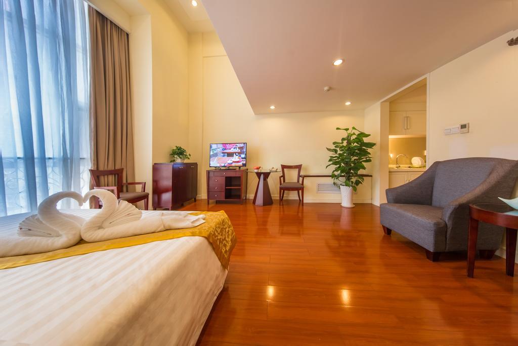 Yantai Meiya International Aparthotel Exteriér fotografie